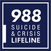 988 Suicide and Crisis Lifeline Logo